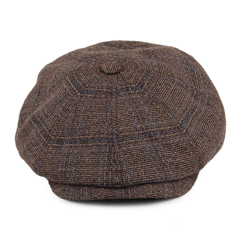 Bailey Hats Zeff Newsboy Cap - Brown-Blue