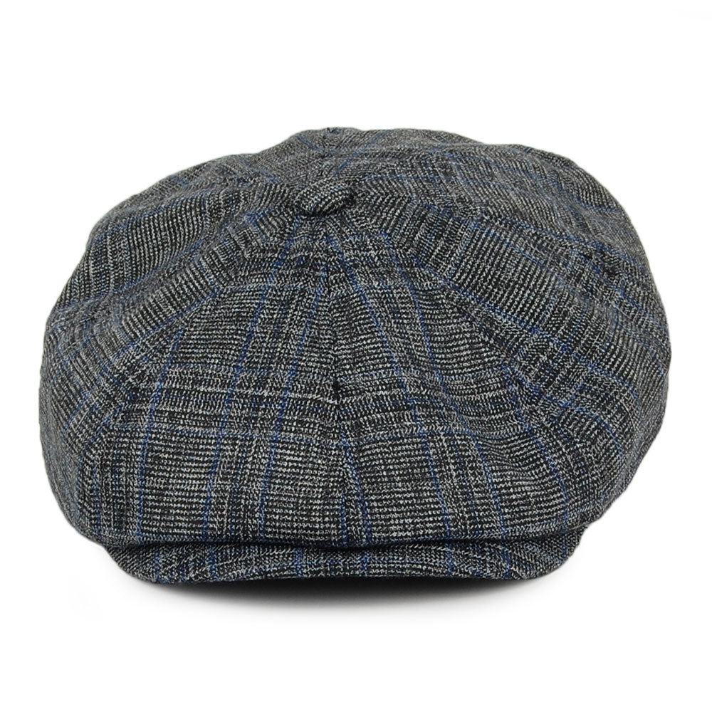 Bailey Hats Zeff Newsboy Cap - Grey-Black