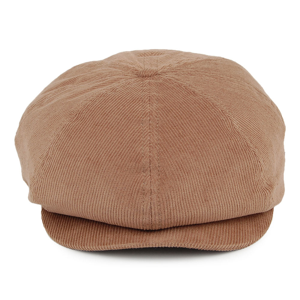 Brixton Hats Brood Corduroy Newsboy Cap - Brown