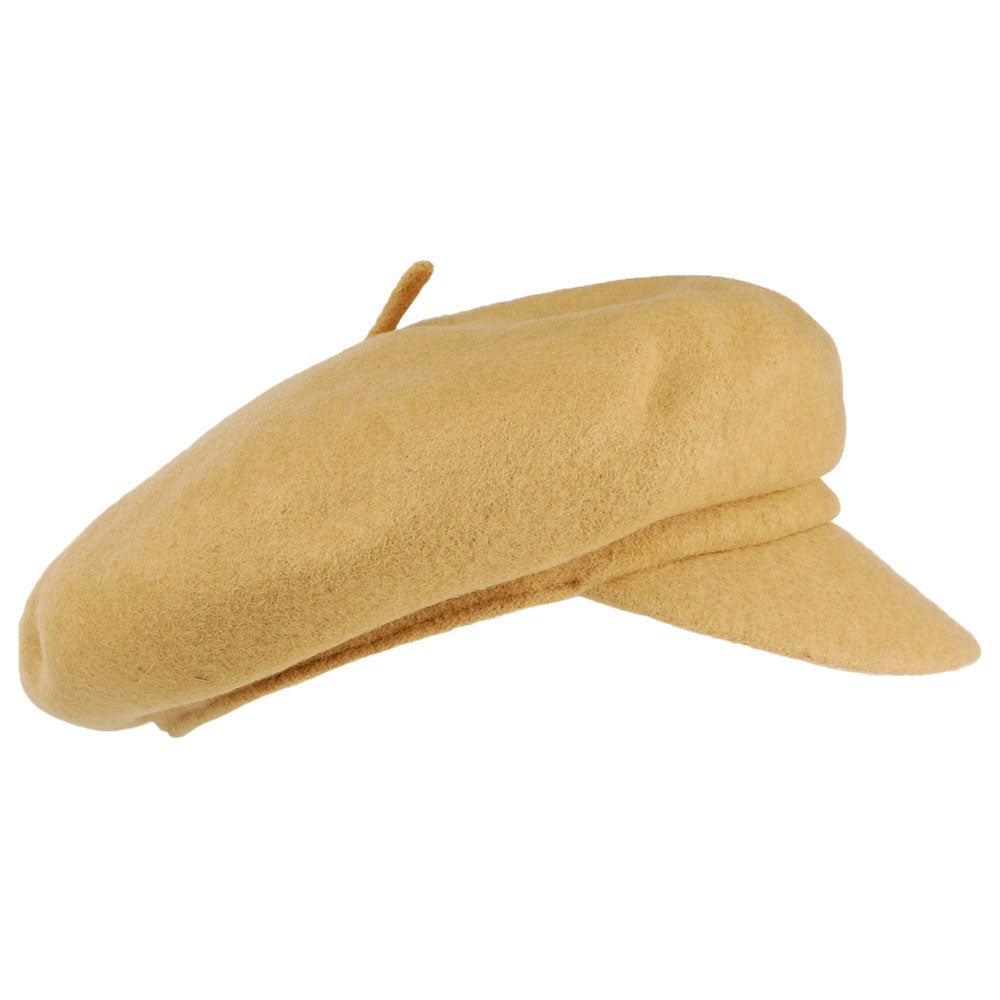 Brixton Hats Audrey Baker Boy Cap - Yellow