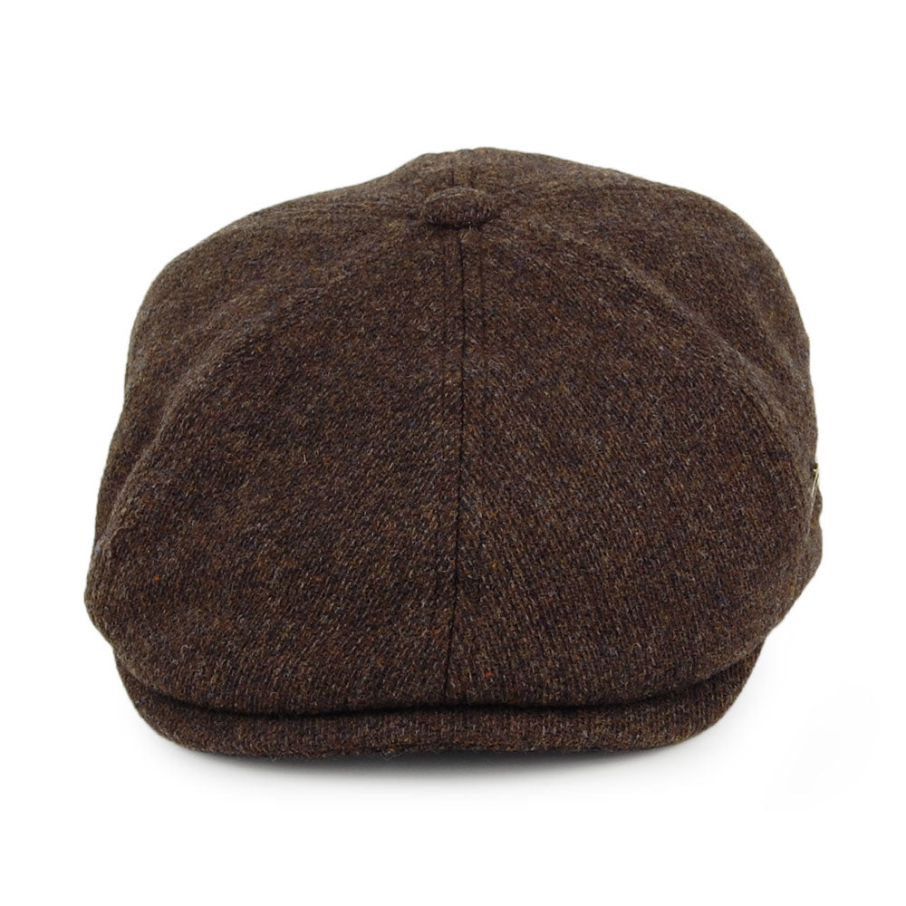 Failsworth Hats Hudson Merino Lambswool Newsboy Cap - Brown