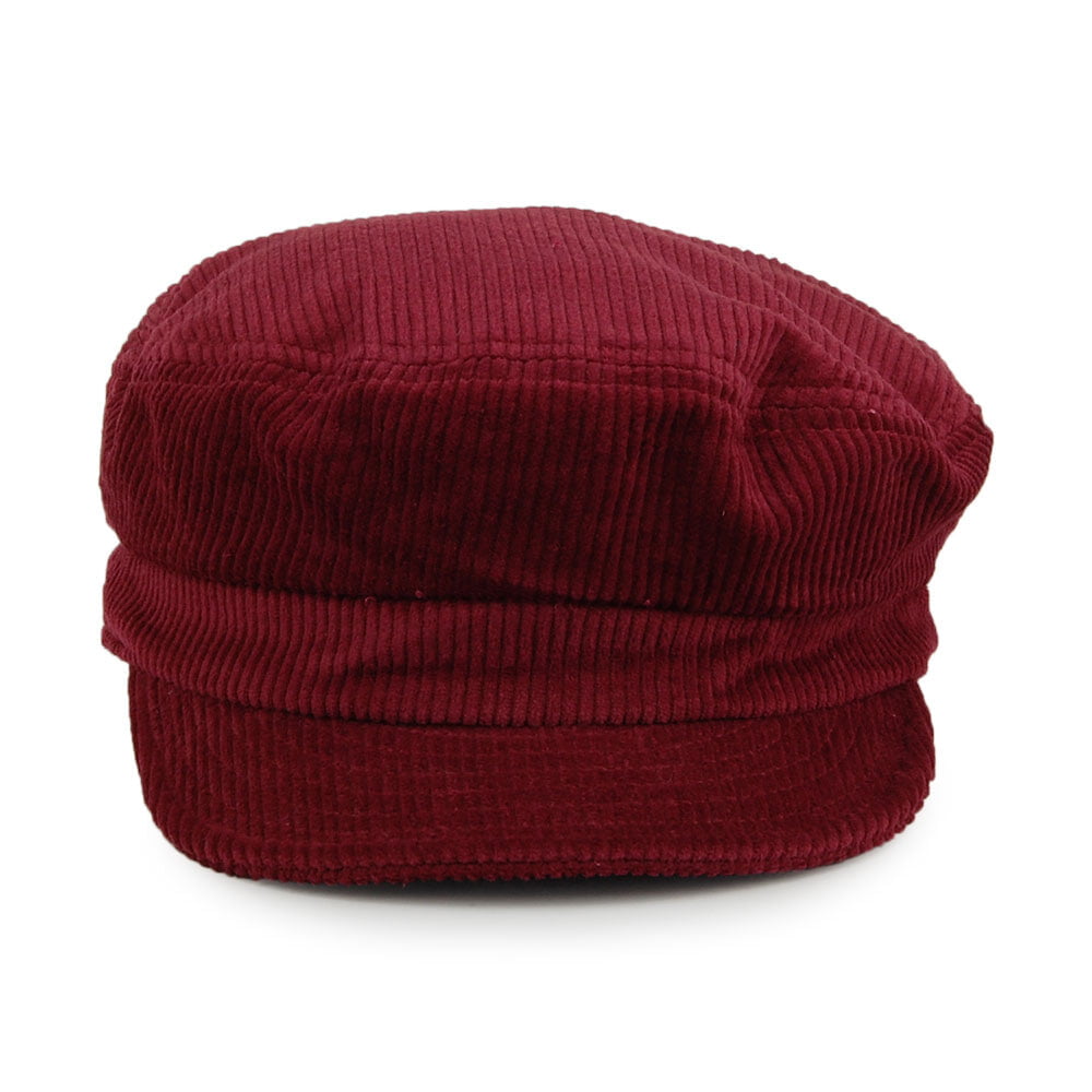 Brixton Hats Unstructured Baker Boy Cap - Maroon