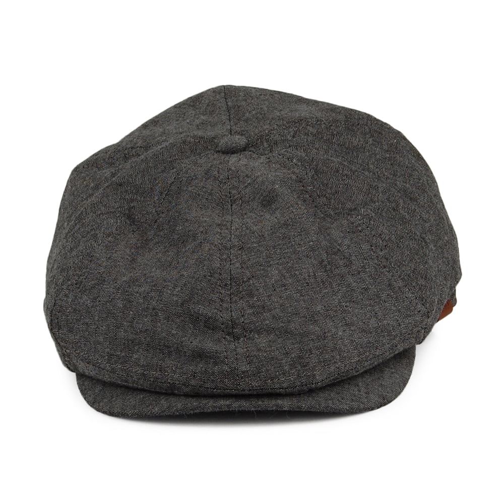 Barts Hats Jamaica Newsboy Cap - Black Heather