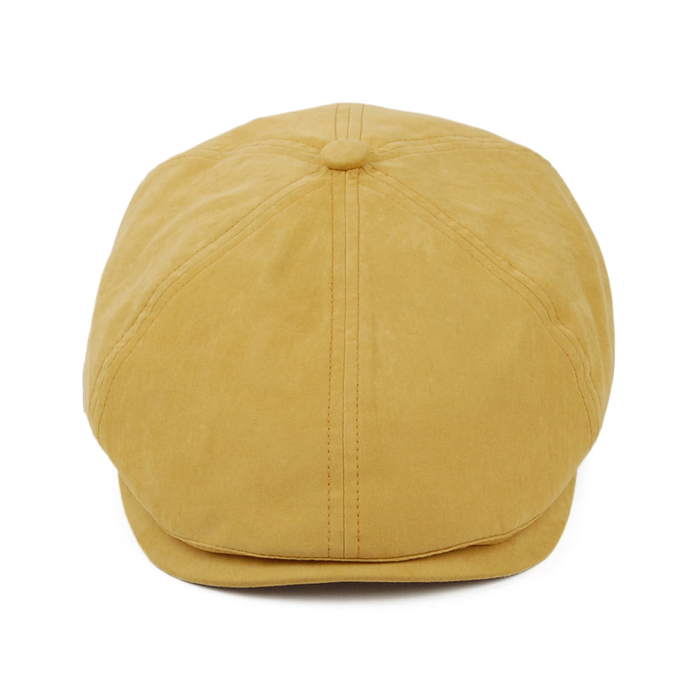 Failsworth Hats Micro Hudson Newsboy Cap - Mustard