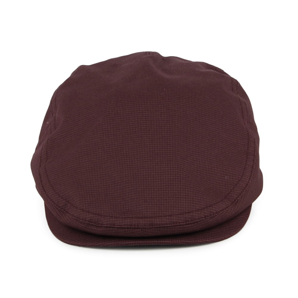 Bailey Hats Fergus Flat Cap - Burgundy