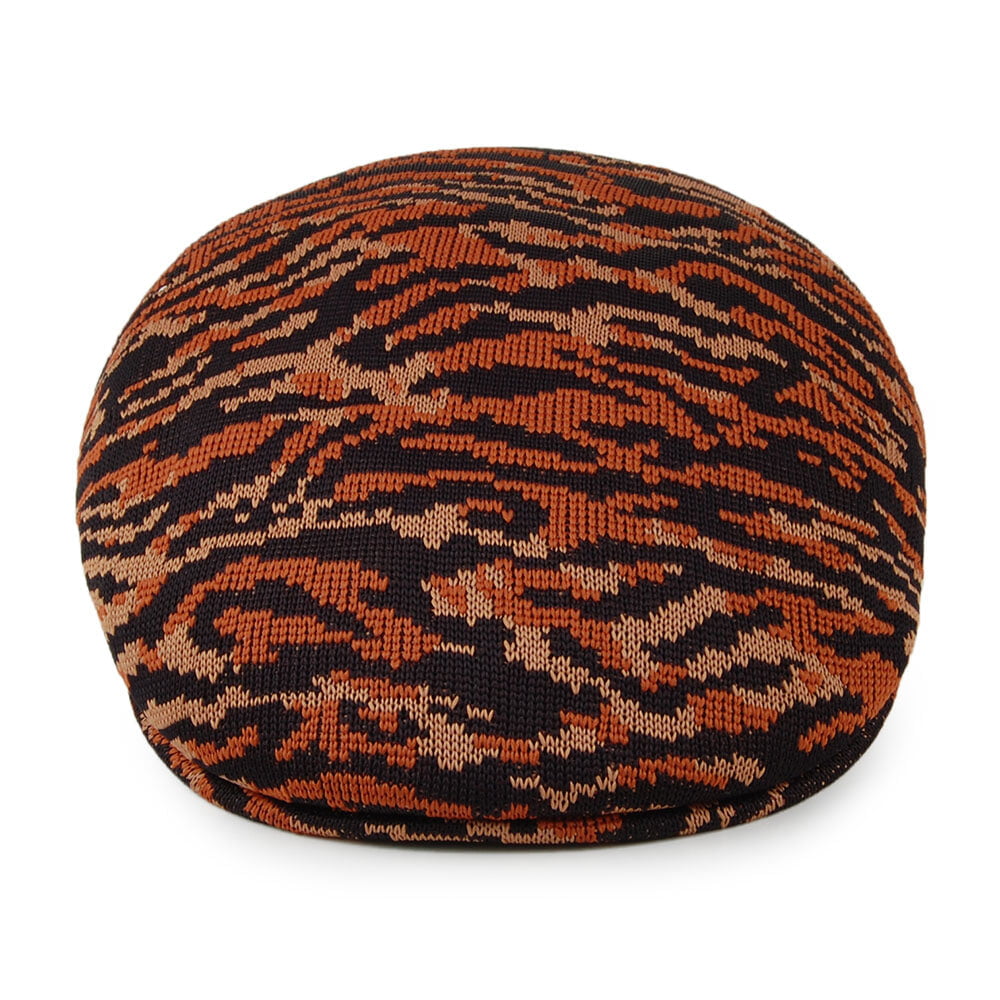 Kangol Carnival 504 Tiger Flat Cap - Tan