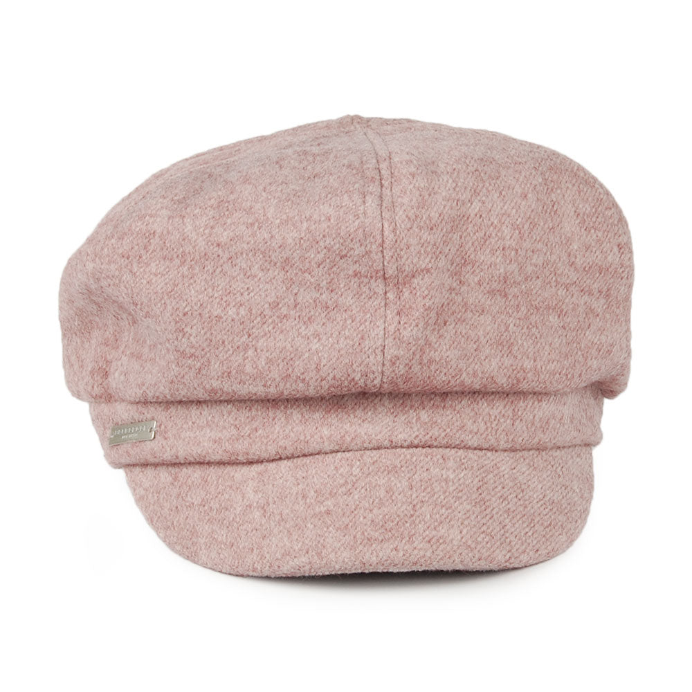 Seeberger Hats Baker Boy Cap - Rose