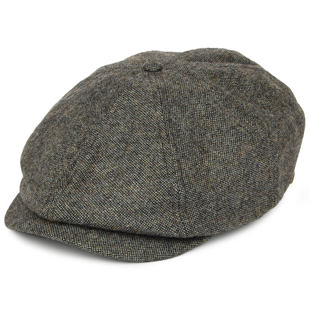 Brixton Hats Brood Tweed Newsboy Cap - Blue-Grey – Village Hats