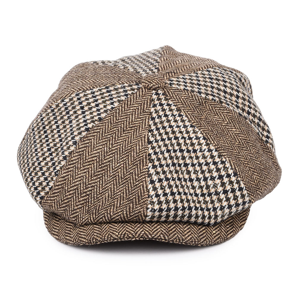 Brixton Hats Fender Philly Newsboy Cap - Brown