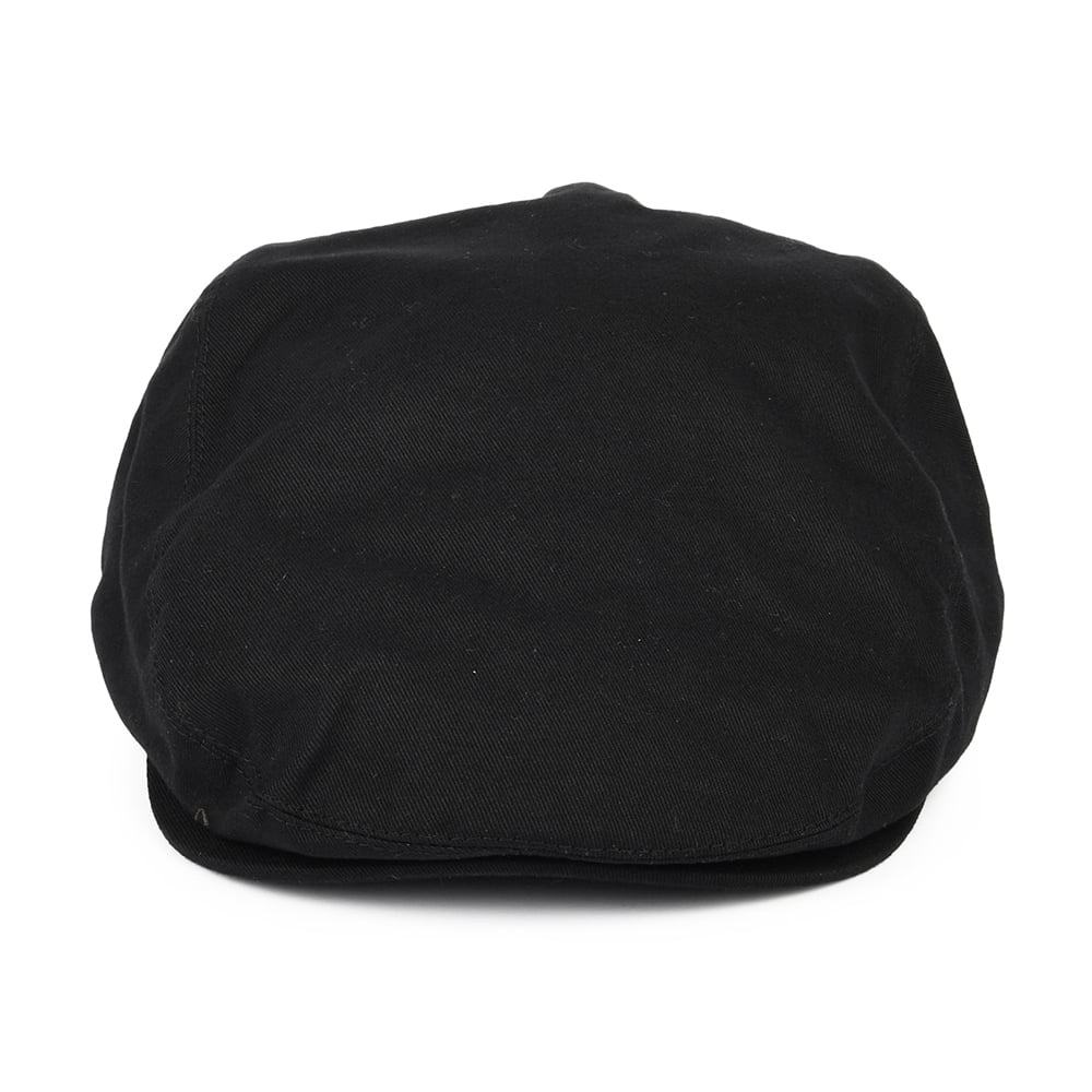 Barbour Hats Finnean Cotton Flat Cap - Black