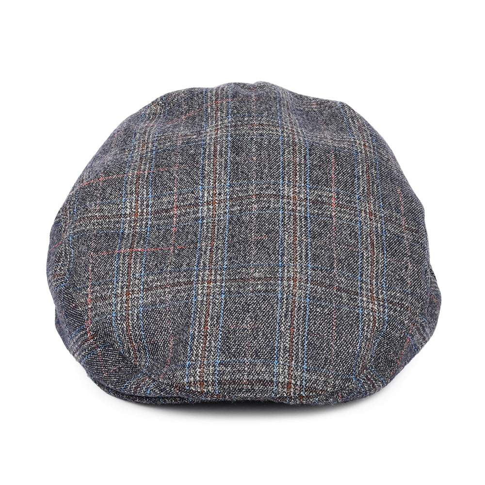 Barbour Hats Ashford Check Flat Cap - Blue