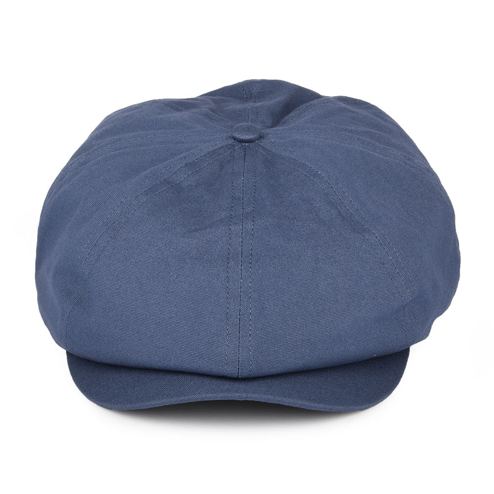 Brixton Hats Brood Cotton Newsboy Cap - Blue