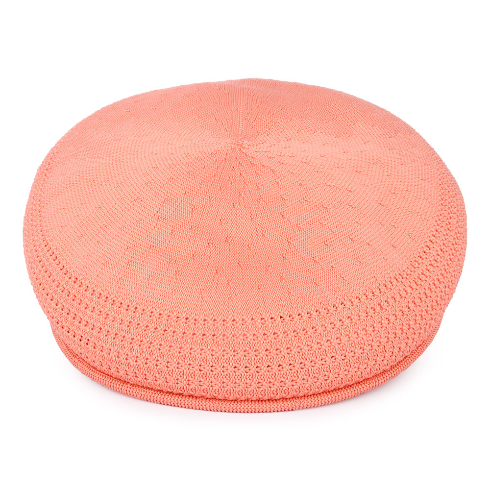 Kangol Tropic 504 Ventair Flat Cap - Peach