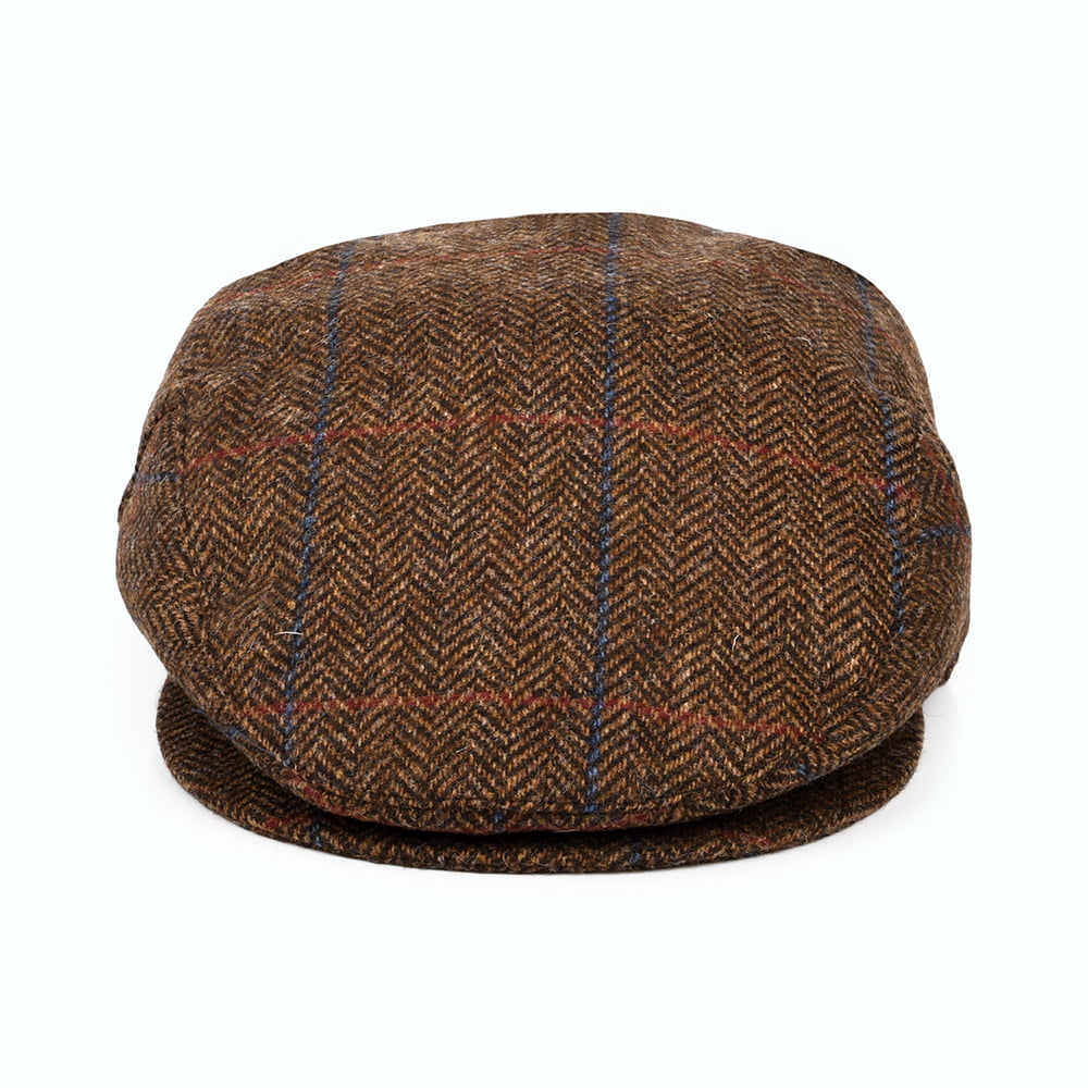 Barbour Hats Cairn Waterproof Wool Flat Cap - Brown