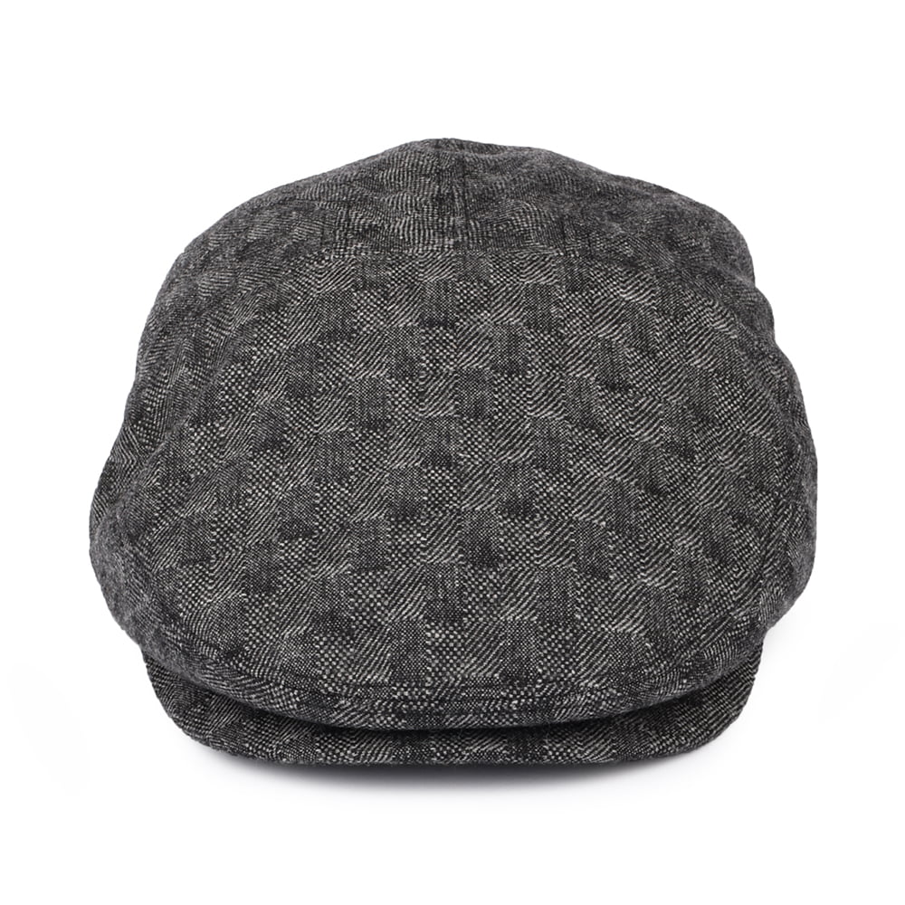 Bailey Hats Becker Wool Blend Flat Cap - Black