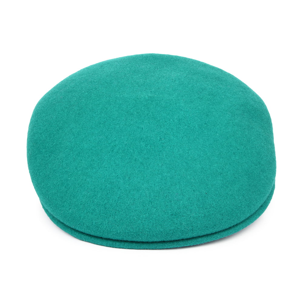 Kangol 504 Wool Flat Cap - Turquoise