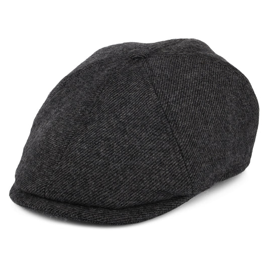 Barbour Hats Claymore Wool Blend Newsboy Cap - Charcoal