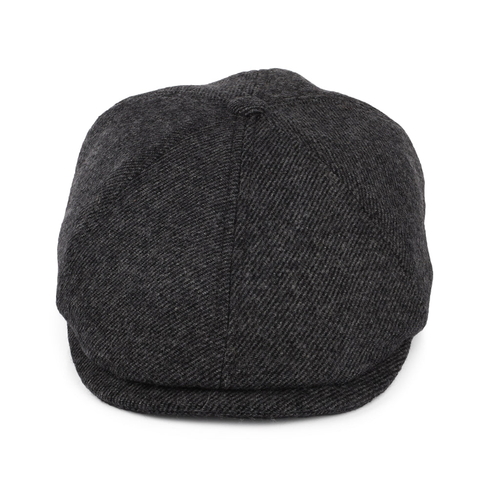 Barbour Hats Claymore Wool Blend Newsboy Cap - Charcoal