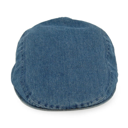 Levi's Hats Driver Denim Flat Cap With Blank Tab - Denim