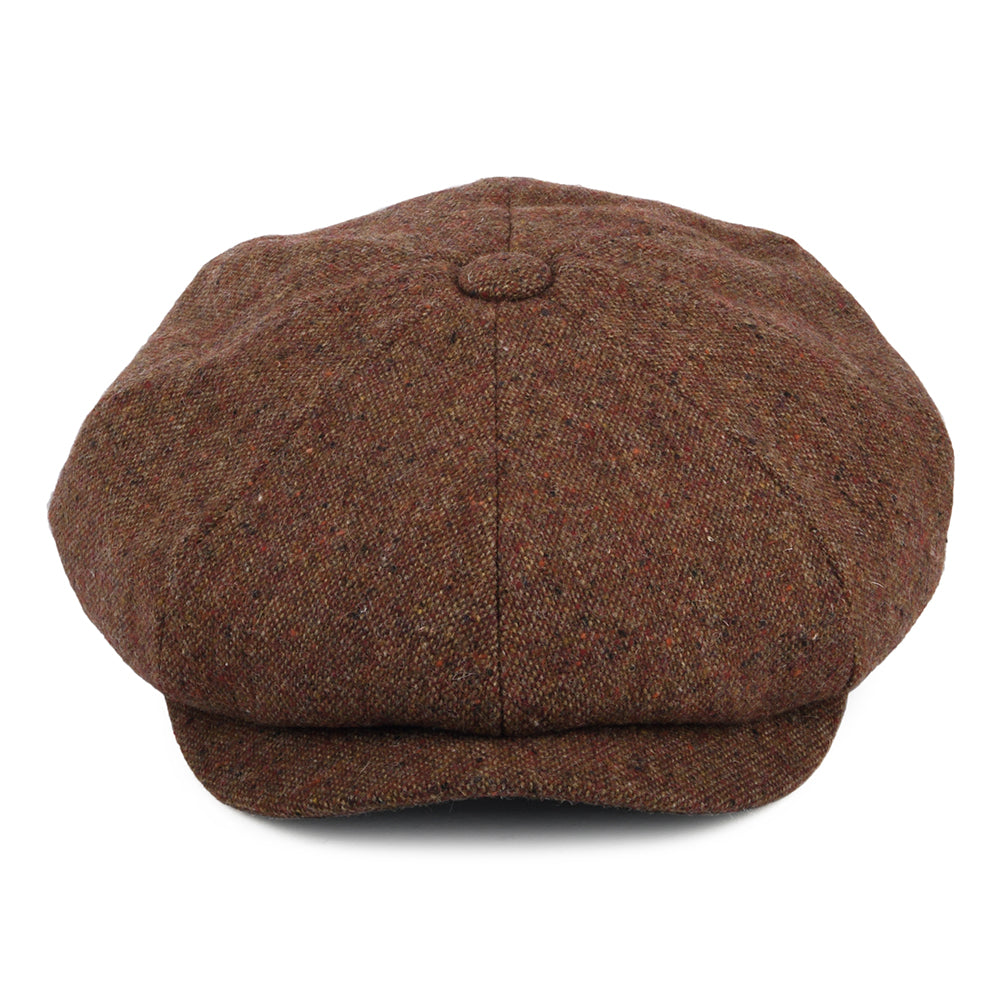 Jaxon & James Donegal Tweed Hillcourt Newsboy Cap - Autumn