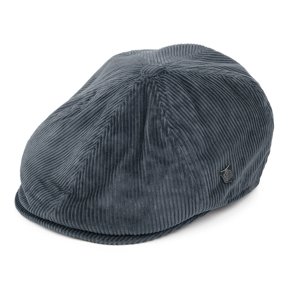 Failsworth Hats Hudson Corduroy Newsboy Cap - Slate – Village Hats