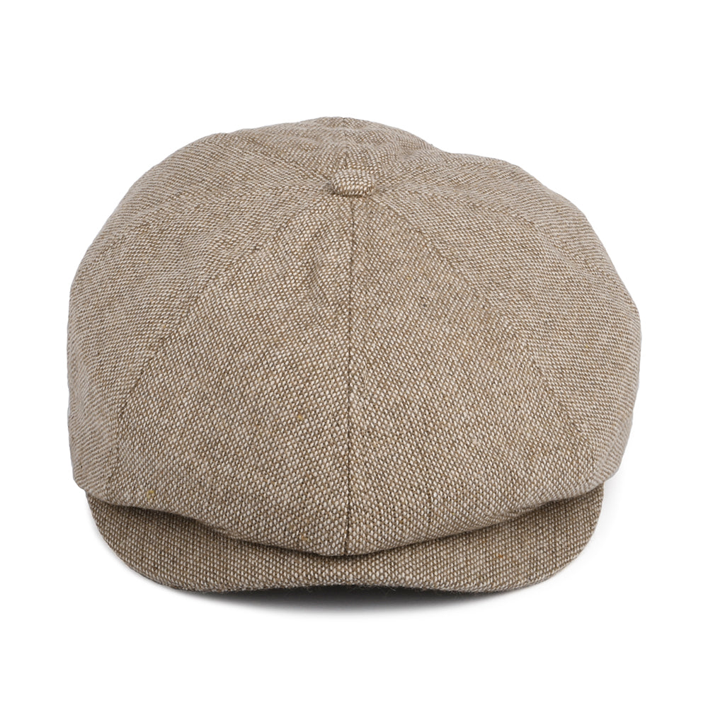 Brixton Hats Brood Marled Newsboy Cap - Sand