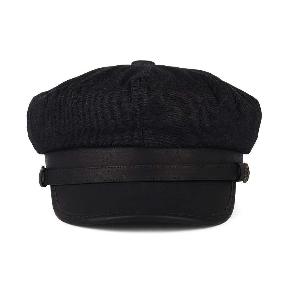 Jaxon & James Rebel Motorcycle Cap - Black