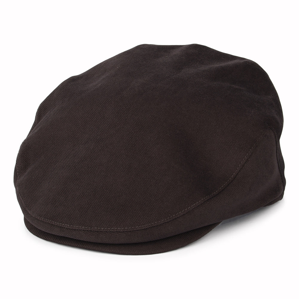 Barbour Hats Beaufort Waterproof Flat Cap With Earflaps - Brown ...