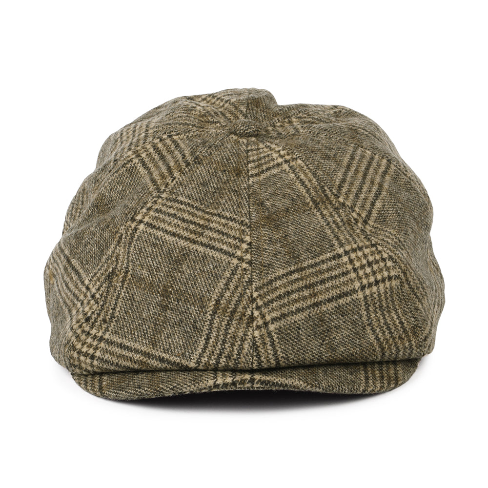 Brixton Hats Brood Plaid Lightweight Newsboy Cap - Sand-Oat