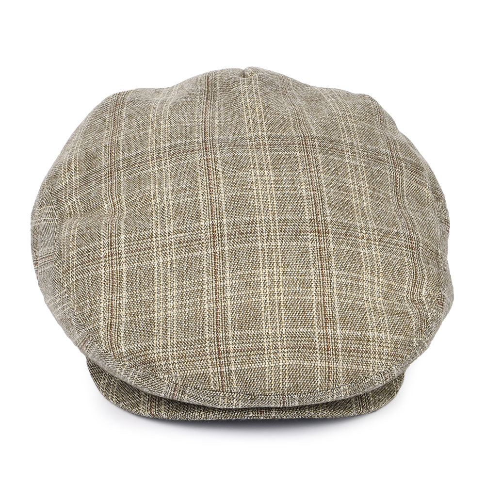 Jaxon & James Grantville Plaid Flat Cap - Tan