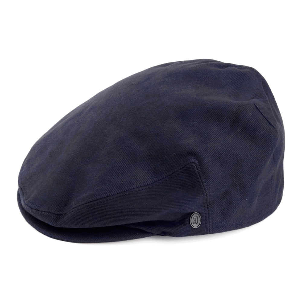 Jaxon & James Cotton Flat Cap - Navy Blue