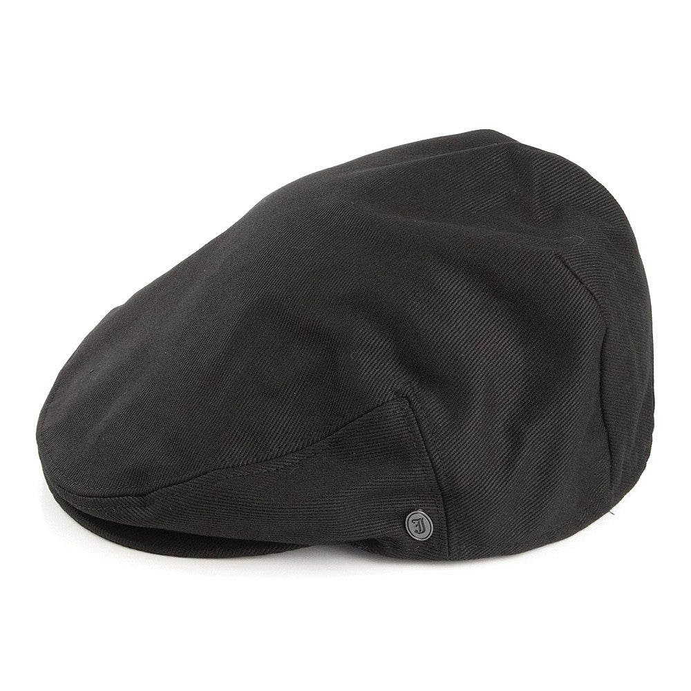 Jaxon & James Cotton Flat Cap - Black