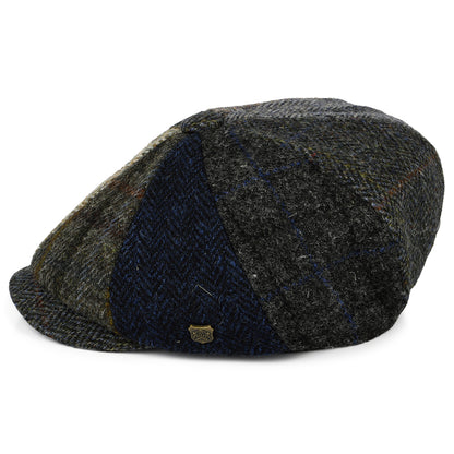 Failsworth Hats Harris Tweed Classic Lewis Newsboy Cap - Multi-Coloured