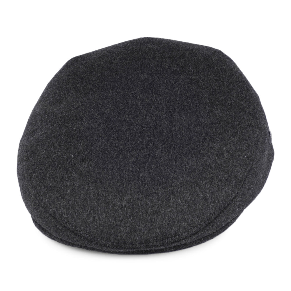 City Sport Loden Wool Flat Cap - Grey