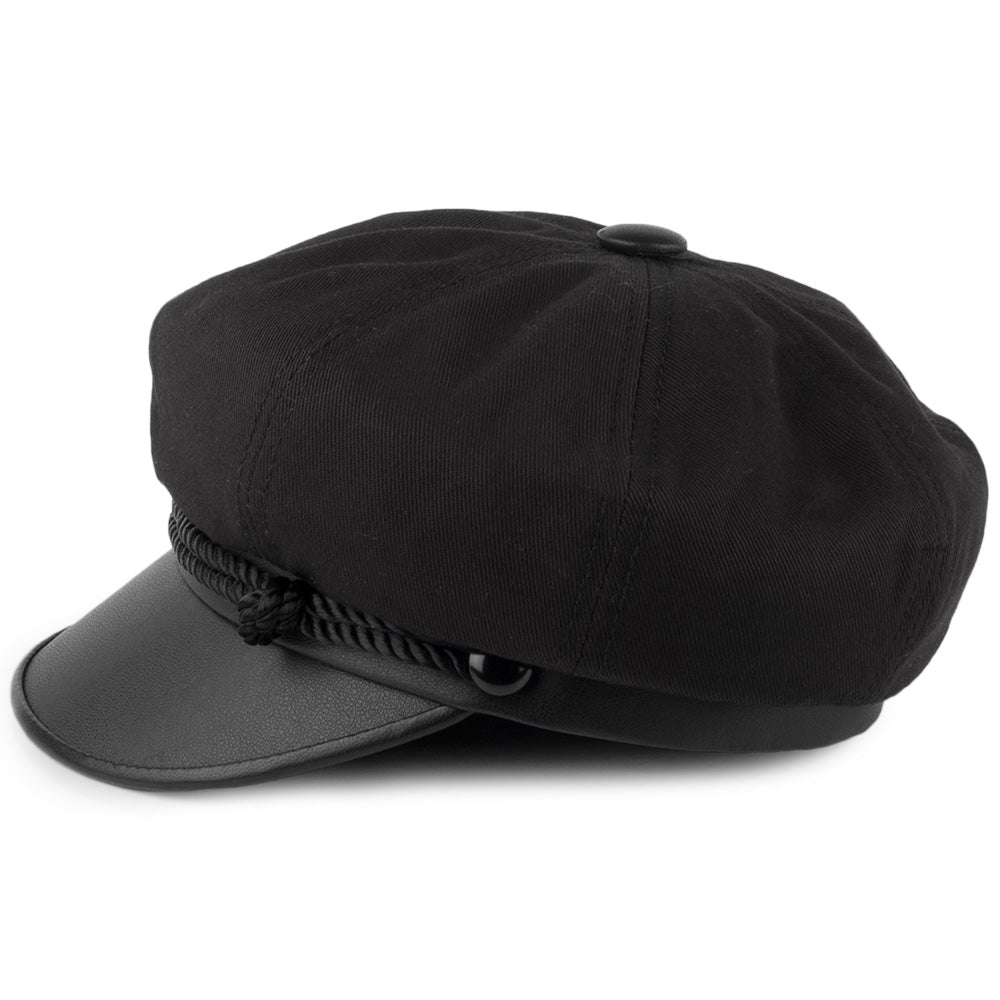 New York Hat Company Canvas Brando Cap - Black