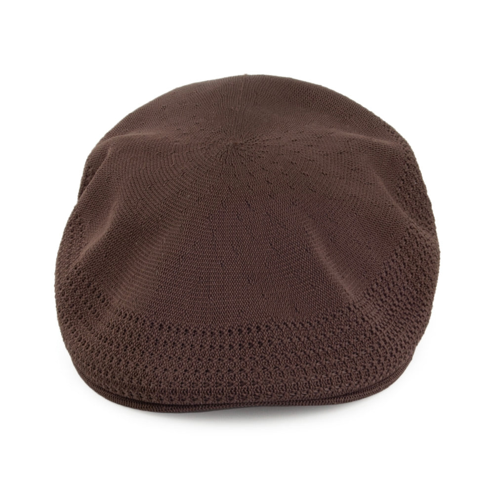 Kangol Tropic 504 Ventair Flat Cap - Brown