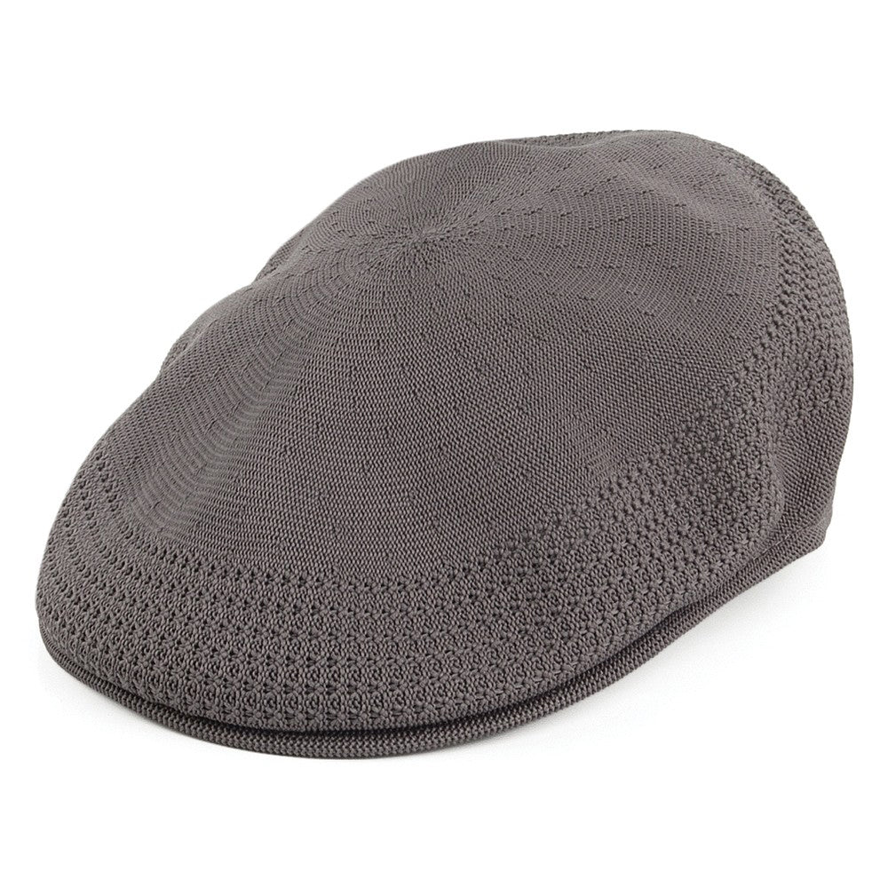 Kangol Tropic 504 Ventair Flat Cap - Charcoal – Village Hats