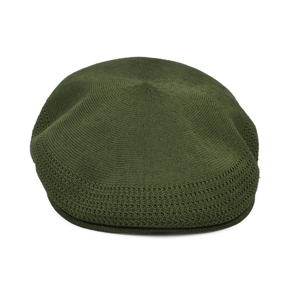 Kangol Tropic 504 Ventair Flat Cap - Army Green