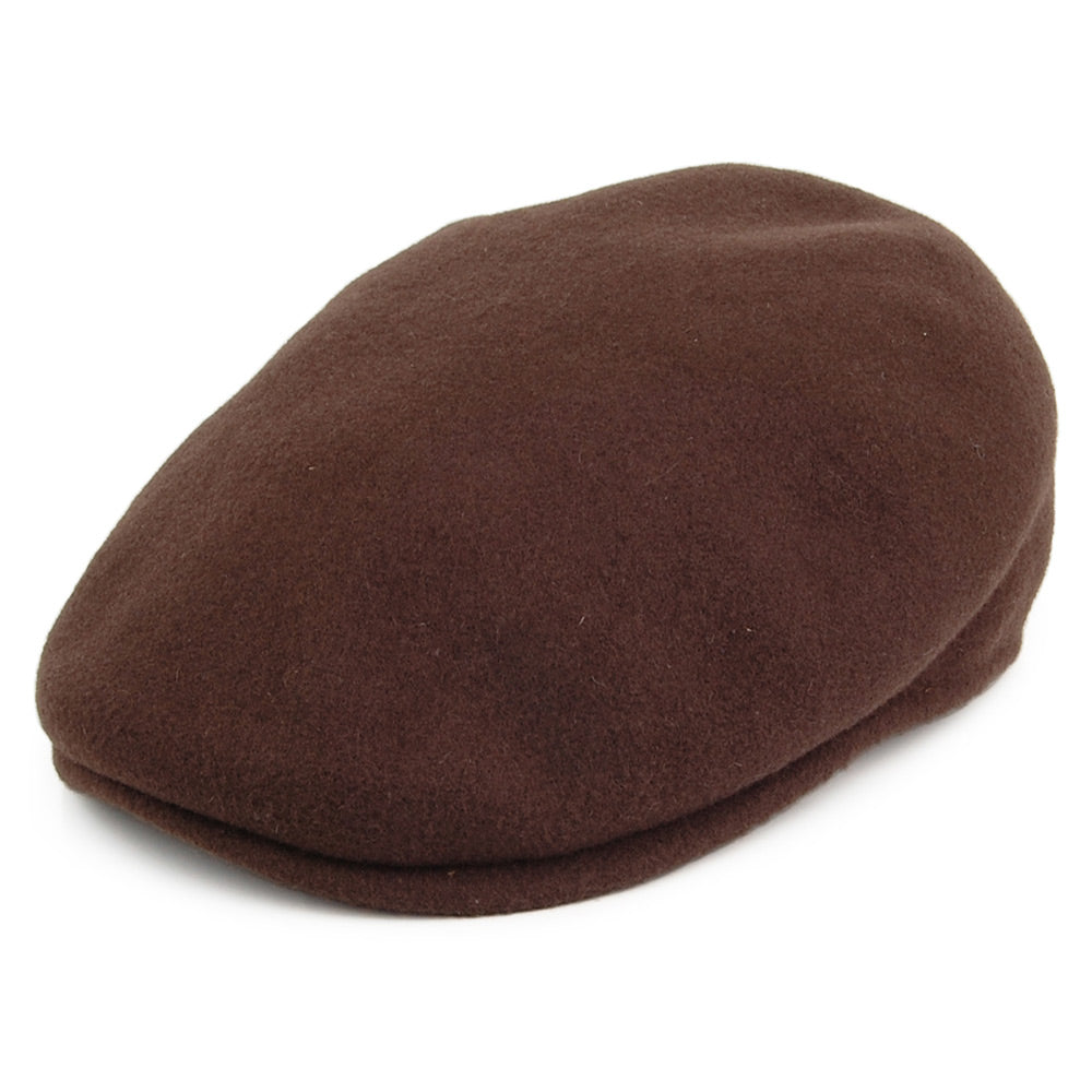 Kangol 504 Wool Flat Cap - Tobacco – Village Hats