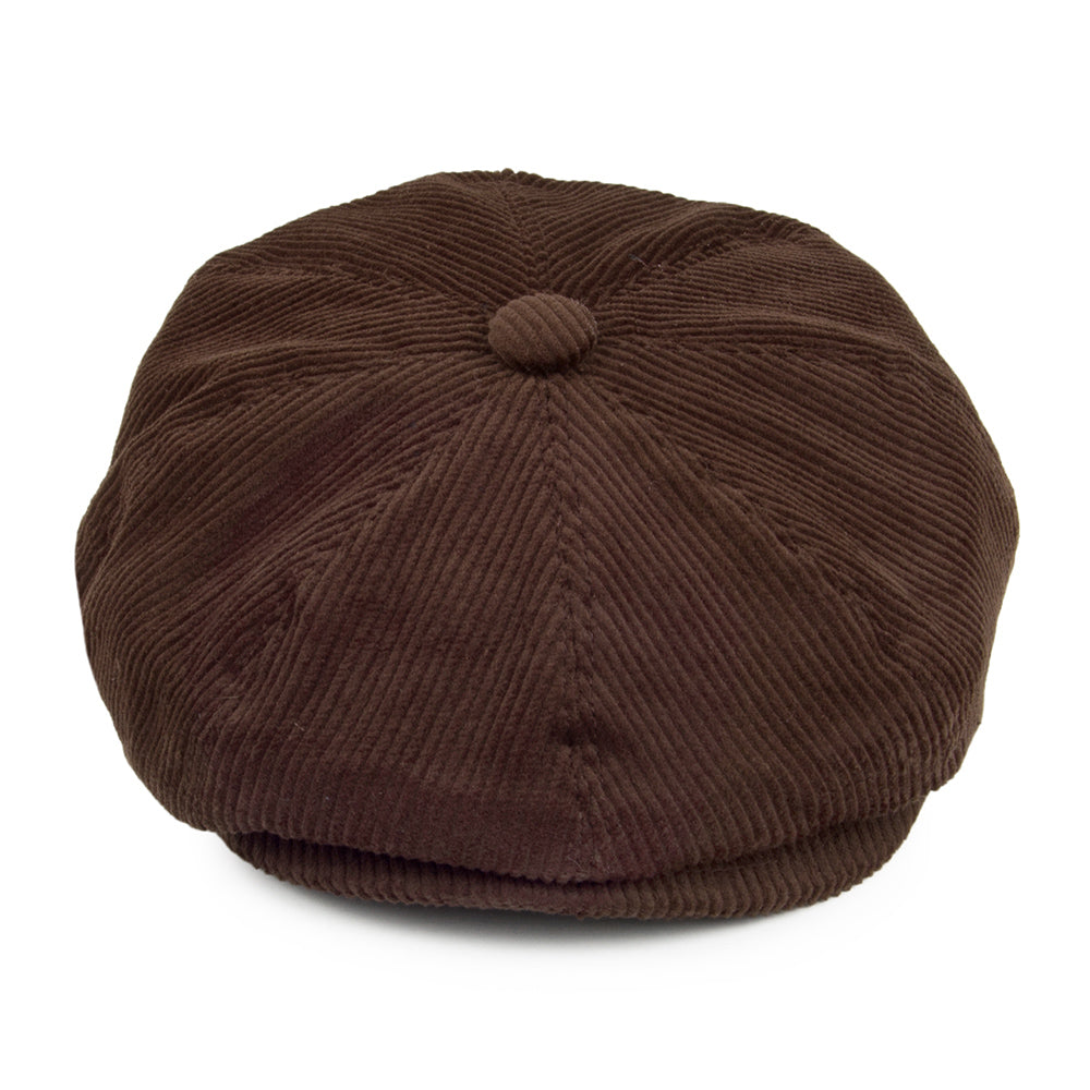 Jaxon & James Corduroy Newsboy Cap - Brown