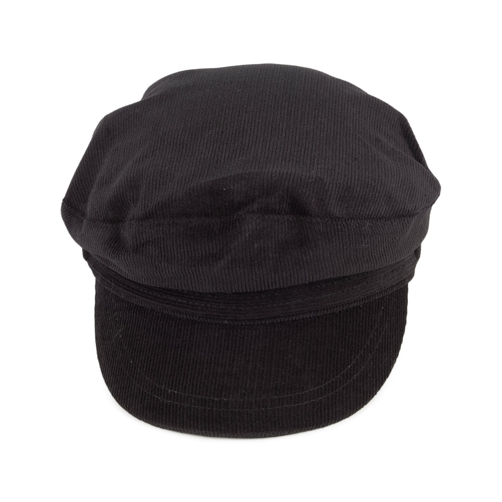 Jaxon & James Corduroy Fiddler Cap - Black