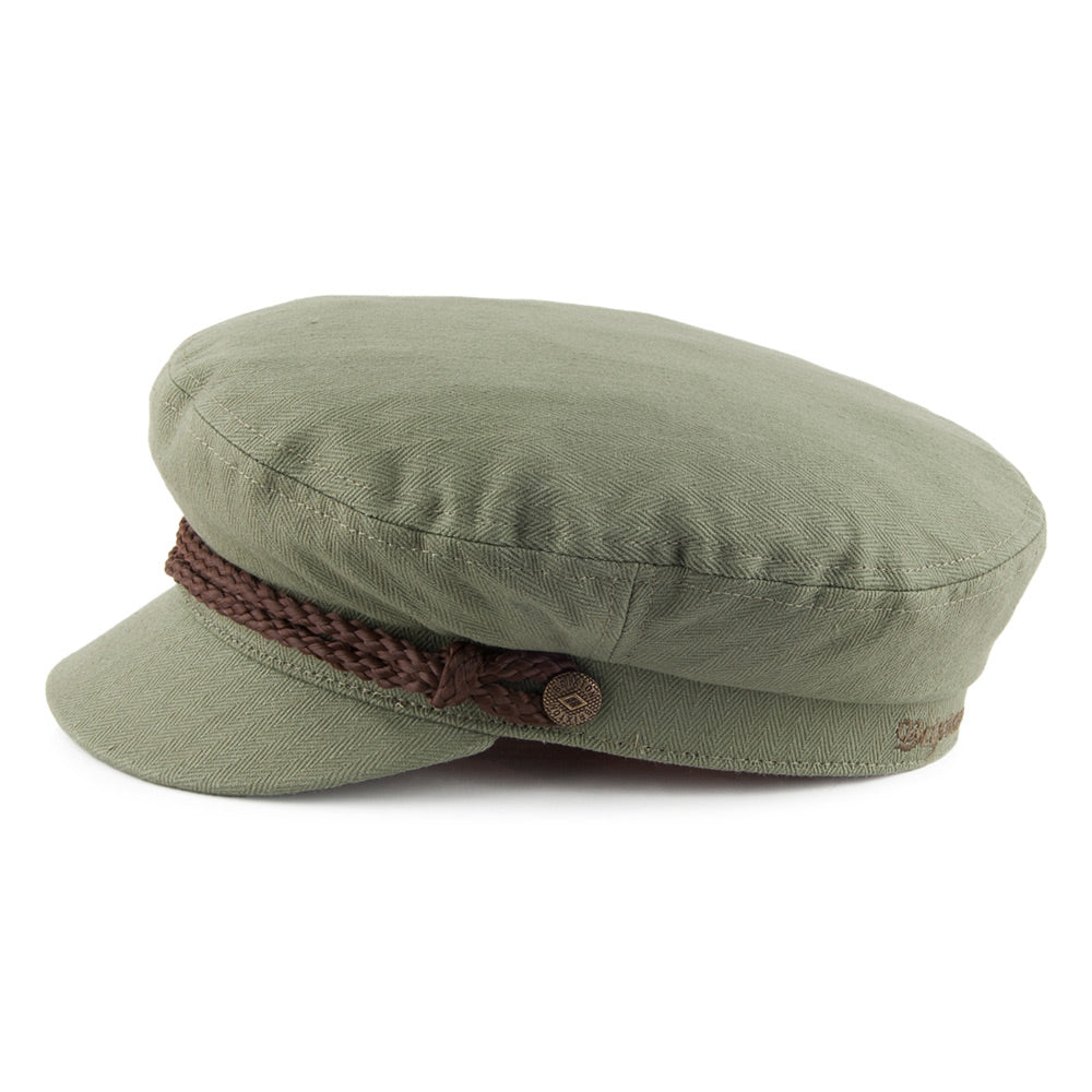 Brixton Hats Fiddler Cap - Olive