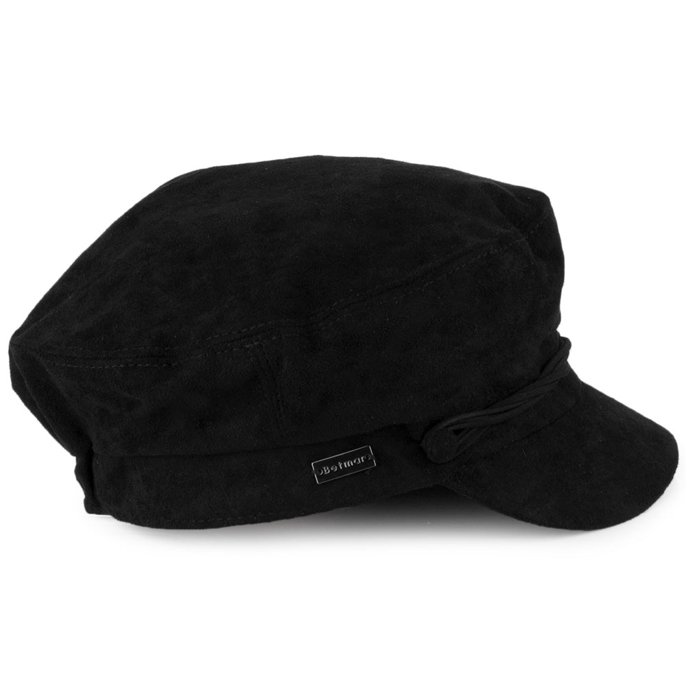 Betmar Hats Lieutenant Fisherman Cap - Black