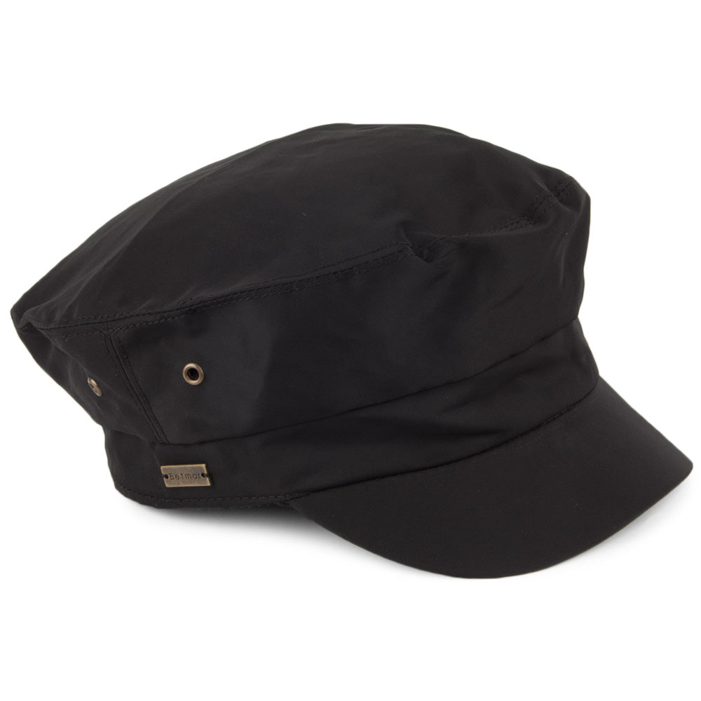 Betmar Hats Lieutenant Water Resistant Fisherman Cap - Black