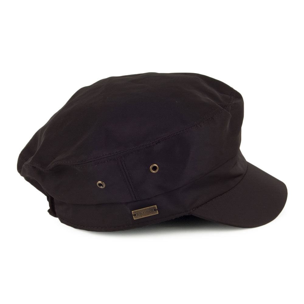 Betmar Hats Lieutenant Water Resistant Fisherman Cap - Black