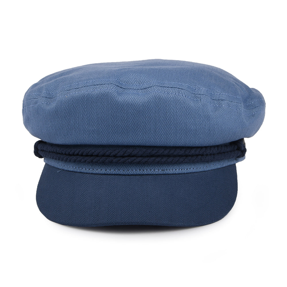 Brixton Hats Fiddler Cap - Slate Blue