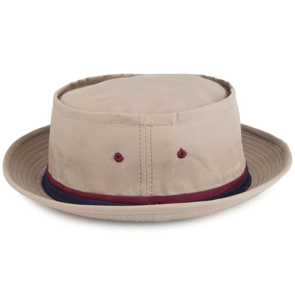 Dorfman Pacific Hats Packable Bucket Hat - Tan