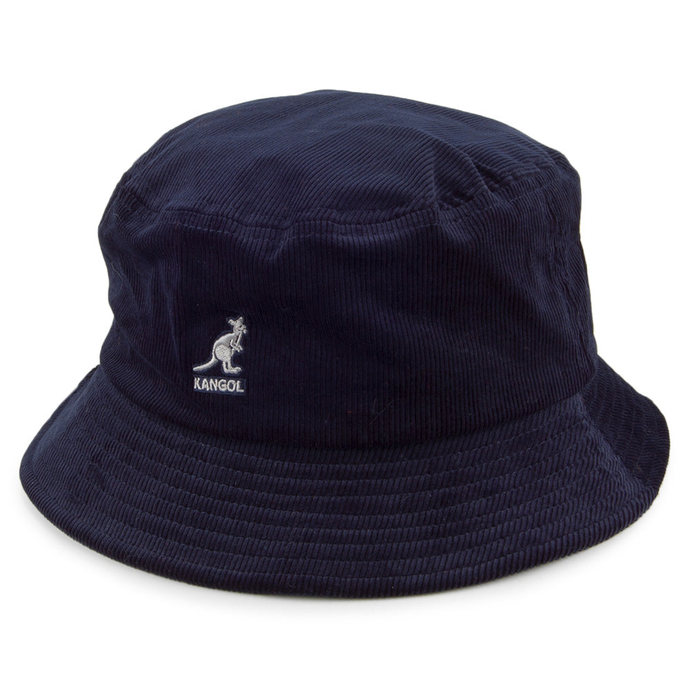 Kangol Corduroy Bucket Hat - Navy Blue – Village Hats