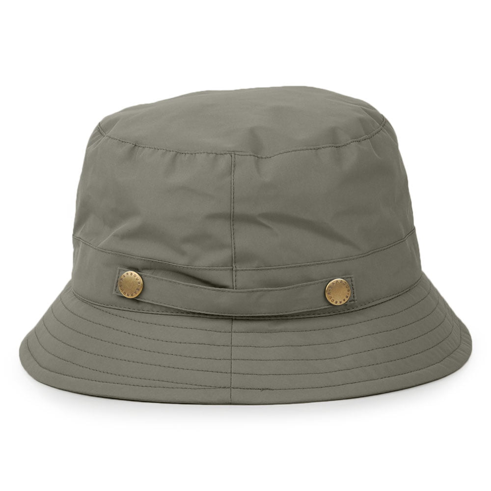 Barbour Hats Weather Comfort Waterproof Bucket Hat - Olive