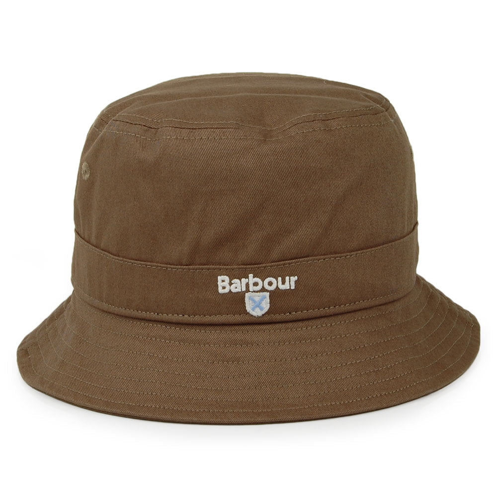 Barbour Hats Cascade Cotton Bucket Hat - Olive